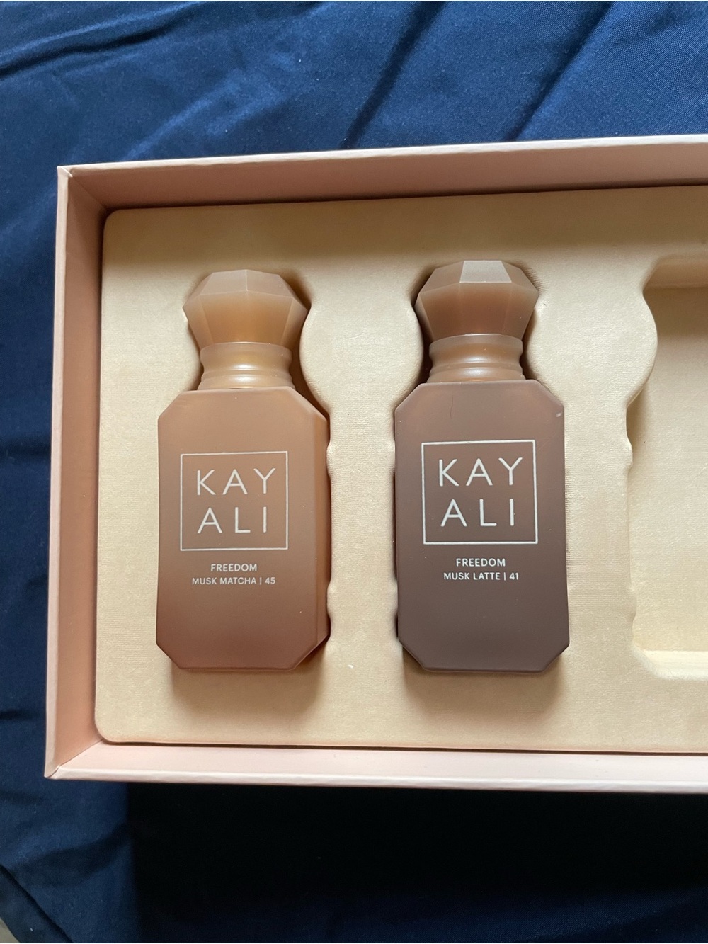 KAY ALI MUSK OBSESSIONS 
Freedom Musk Latte 41 & Musk Matcha 45 - Picture 2 of 3